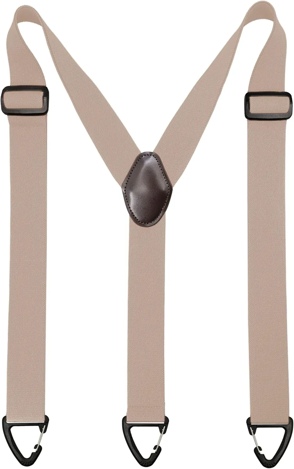 1.5 In Y Belt Loop Suspenders for Unisex Under Clothing with 3 Hooks.