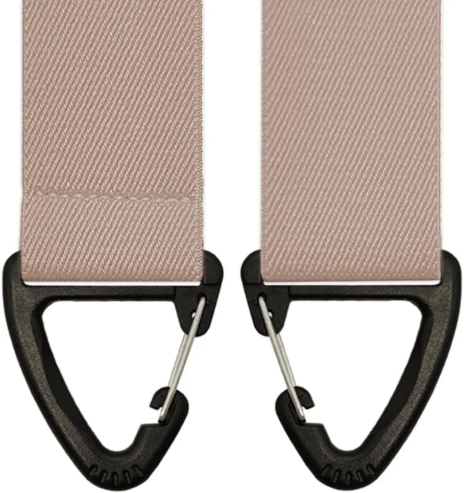 1.5 In Y Belt Loop Suspenders for Unisex Under Clothing with 3 Hooks.