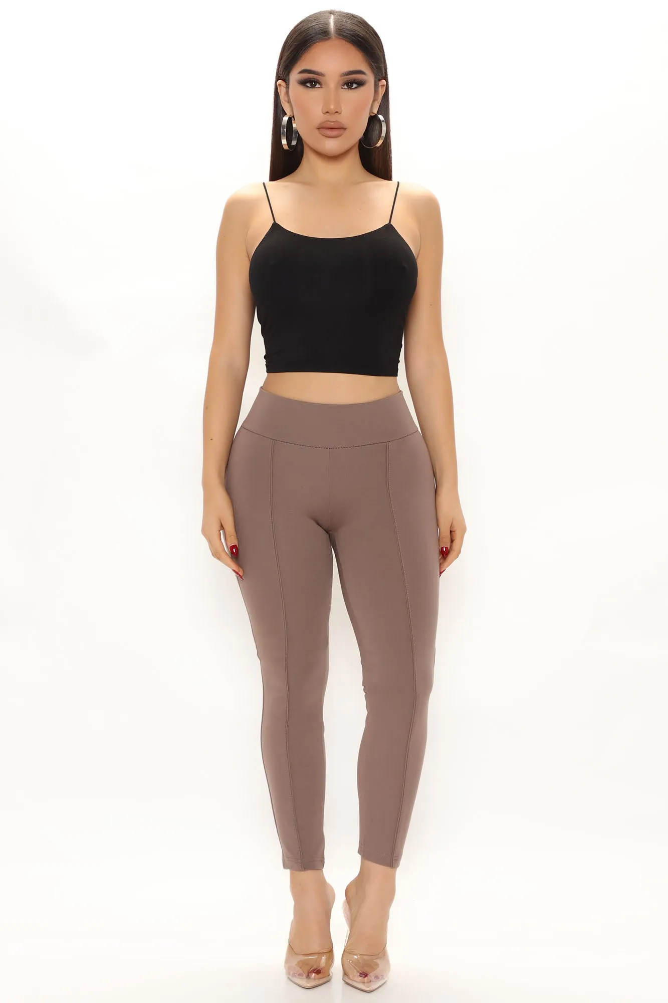 All For You Legging - Taupe