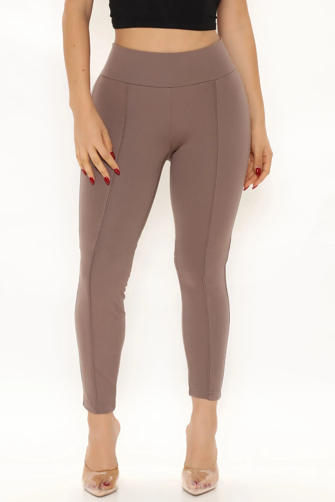 All For You Legging - Taupe