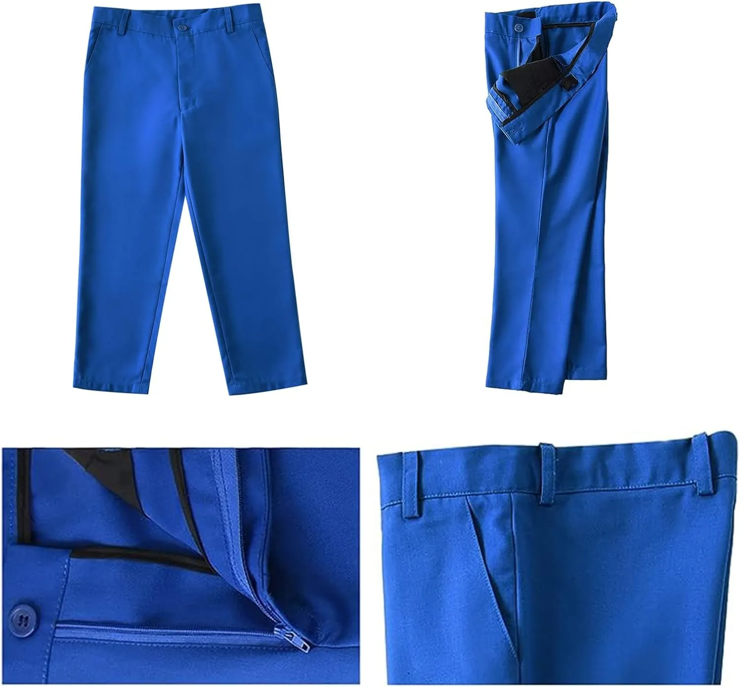 Boys Suits Kids Formal Dress Suit Vest and Pant Set for Wedding