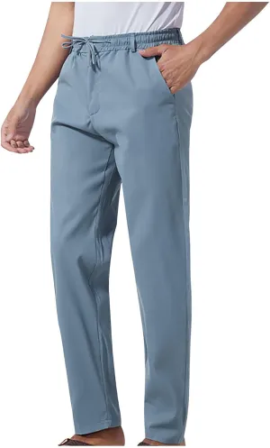 Cambkatl Mens Golf Pants Slim Fit Stretch Work Office Dress Pants Quick Dry Lightweight Casual Chinos Suit Pants with Pockets