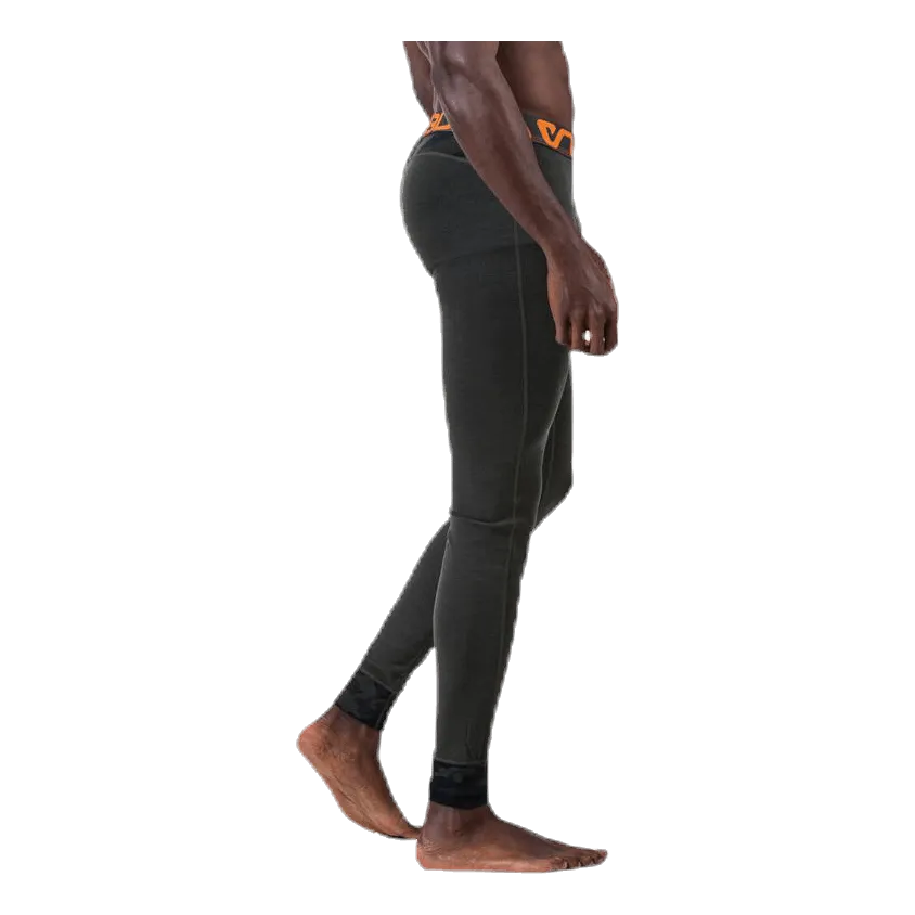Camo Merino Solid Wool Pants Green