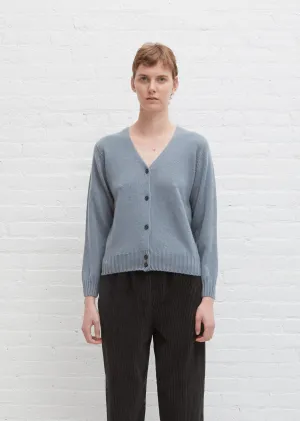 Cashmere Seamless V Neck Cardigan — Twist Harbor