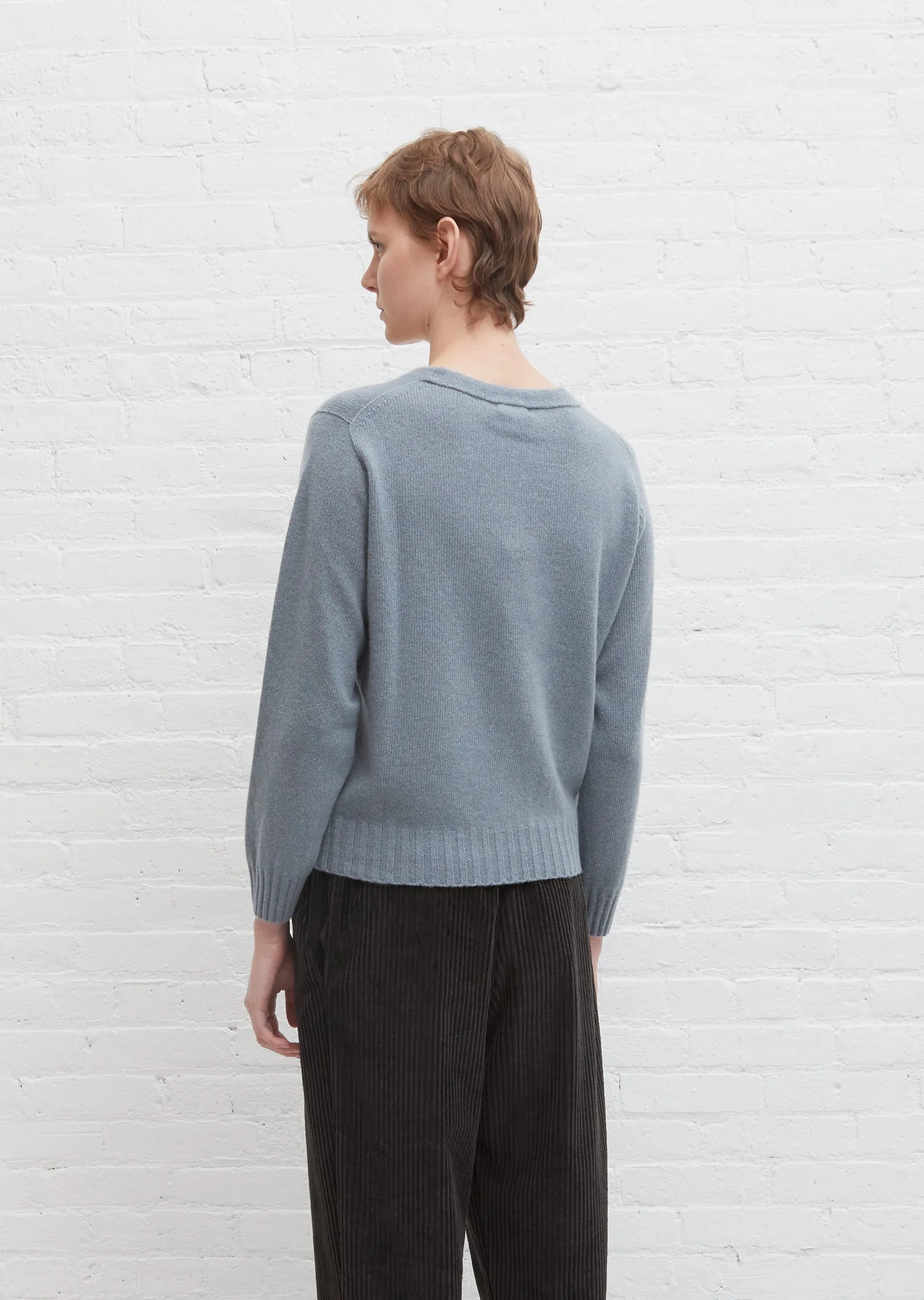 Cashmere Seamless V Neck Cardigan — Twist Harbor