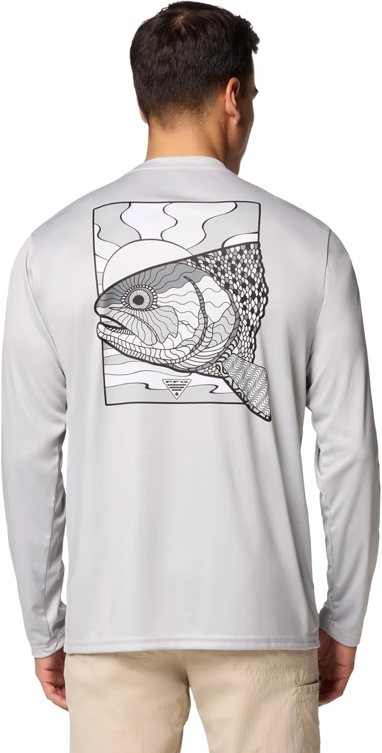 Columbia Men's Terminal Tackle PFG Fish Shine Long Sleeve