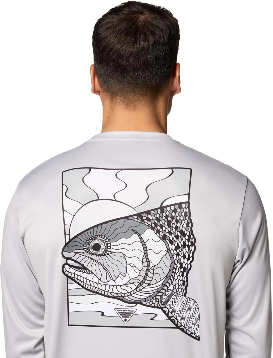 Columbia Men's Terminal Tackle PFG Fish Shine Long Sleeve
