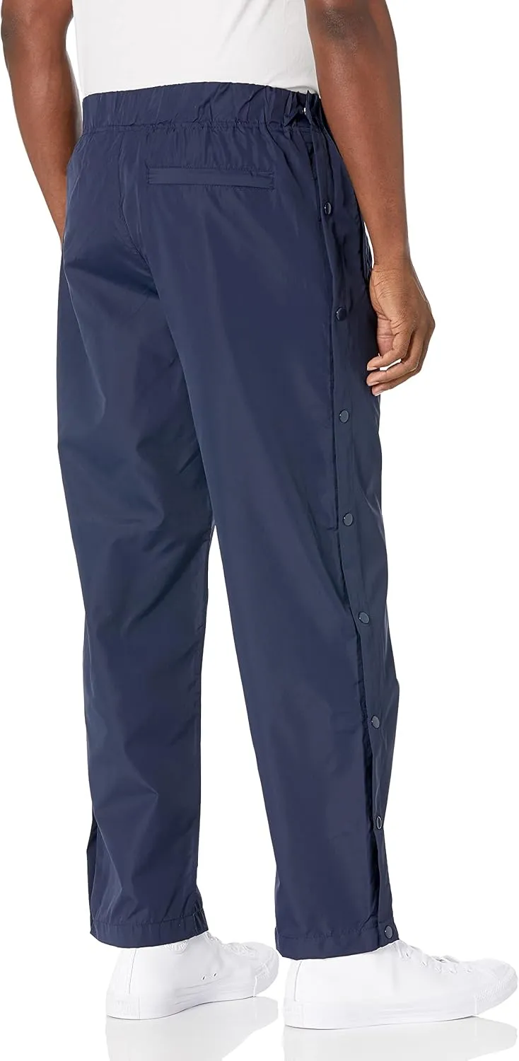 Funny Guy Mugs Tear Away Pull On Pants - Post-Surgery Snap Button Tearaway Elastic Waist Pants - Retro Windbreaker Pants