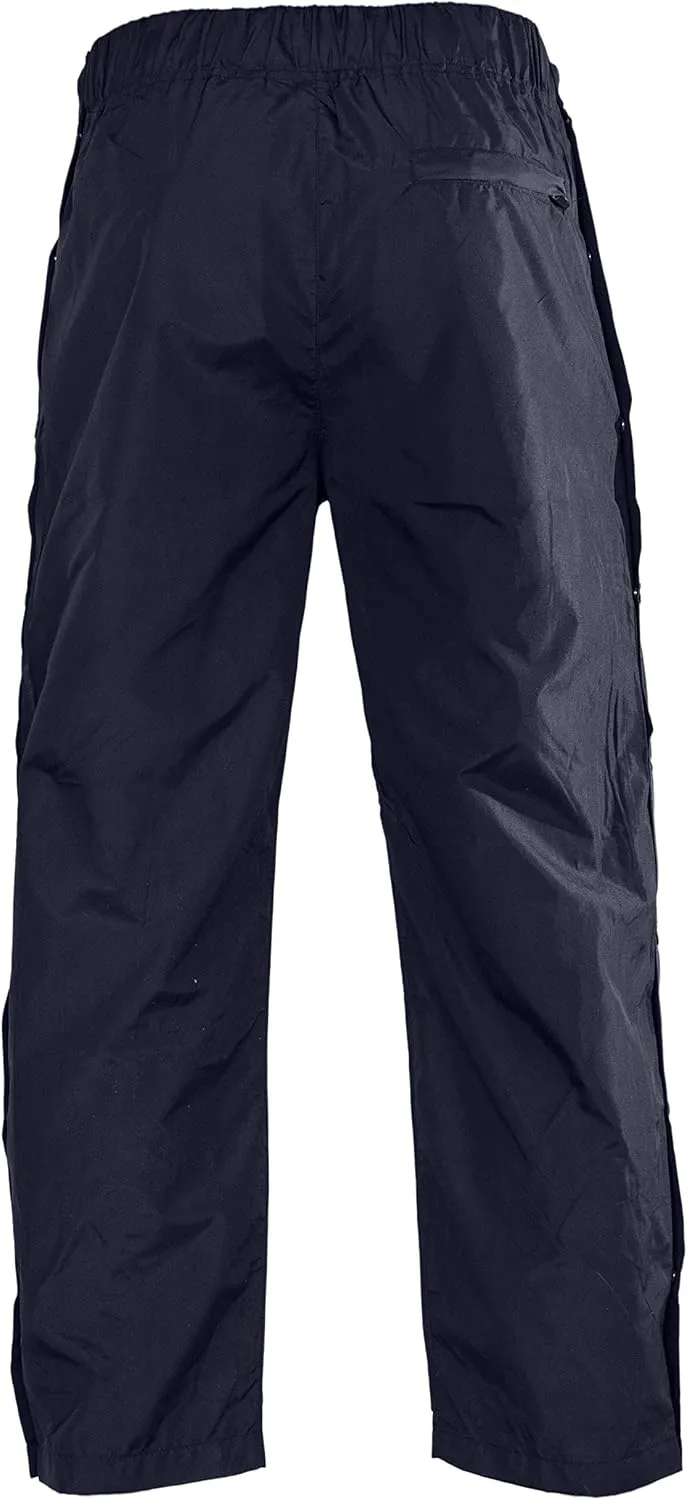 Funny Guy Mugs Tear Away Pull On Pants - Post-Surgery Snap Button Tearaway Elastic Waist Pants - Retro Windbreaker Pants