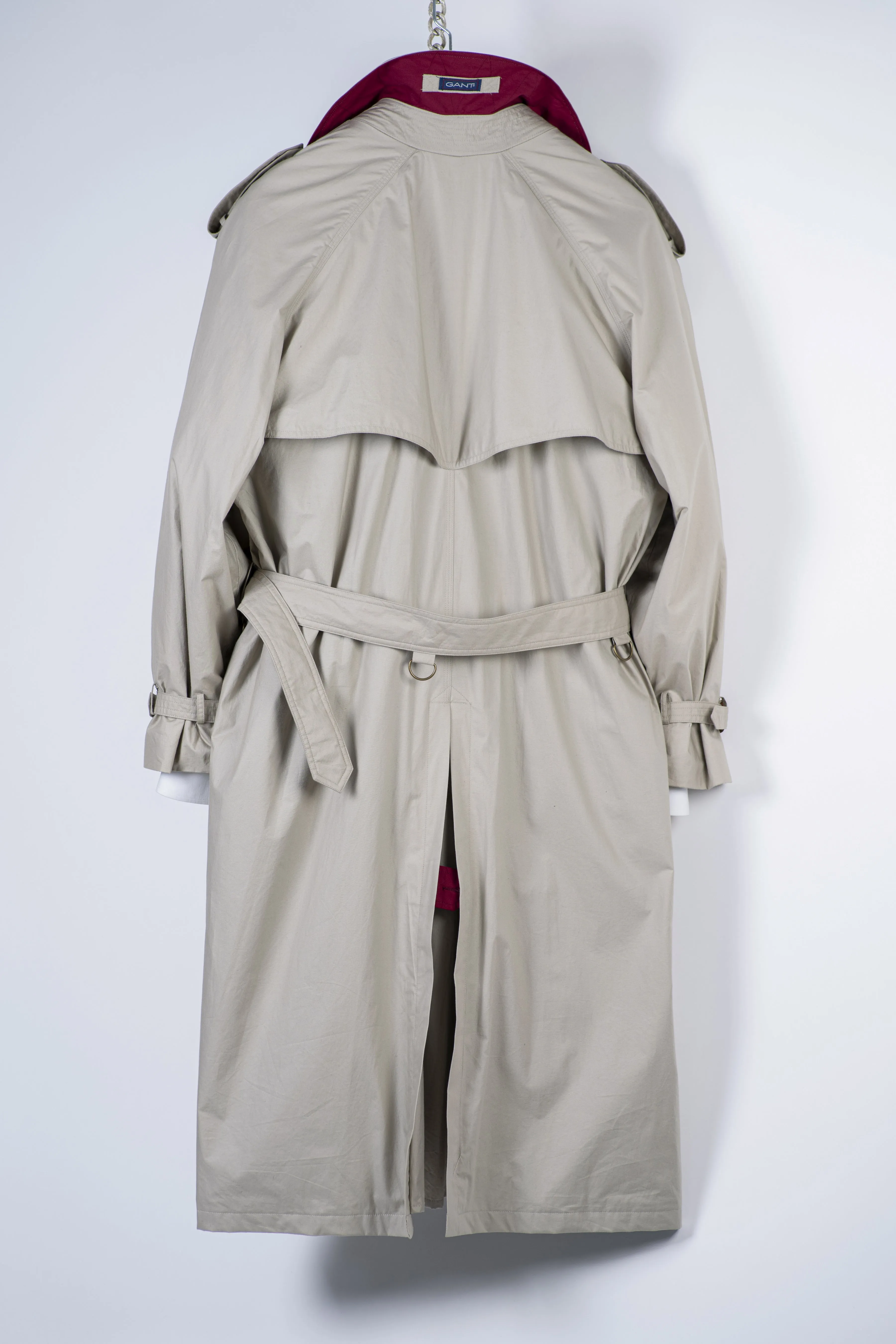 Gant Khaki Brown Trench Coat Size M