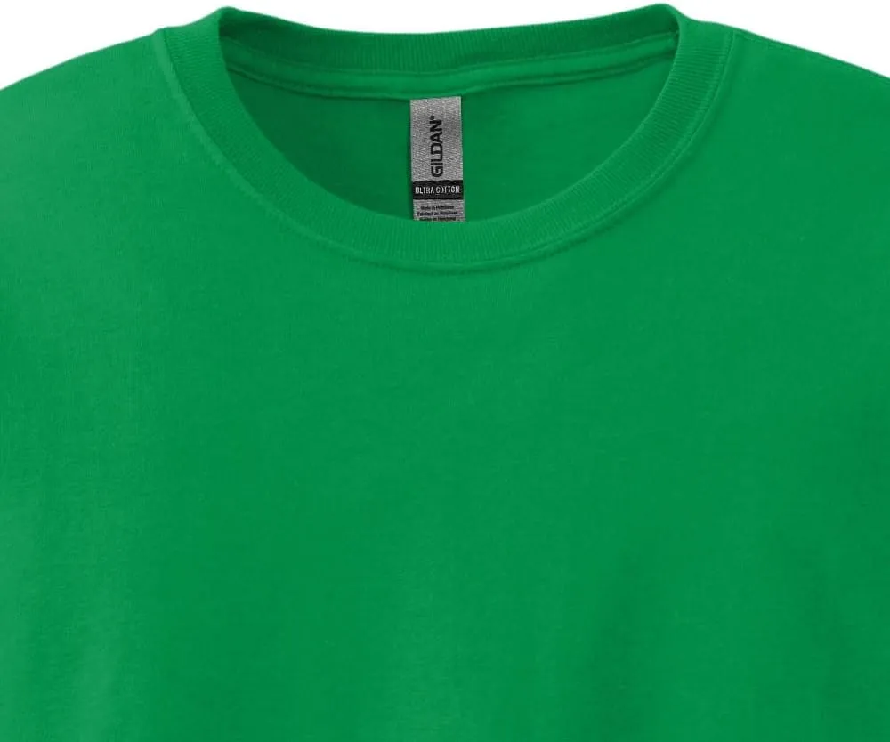 Gildan 2400 Multipack Men's Bulk Long Sleeve T-Shirt 1-10 Pack - Create Your Color Set - G240 Adult Ultra Cotton Crewneck Tee