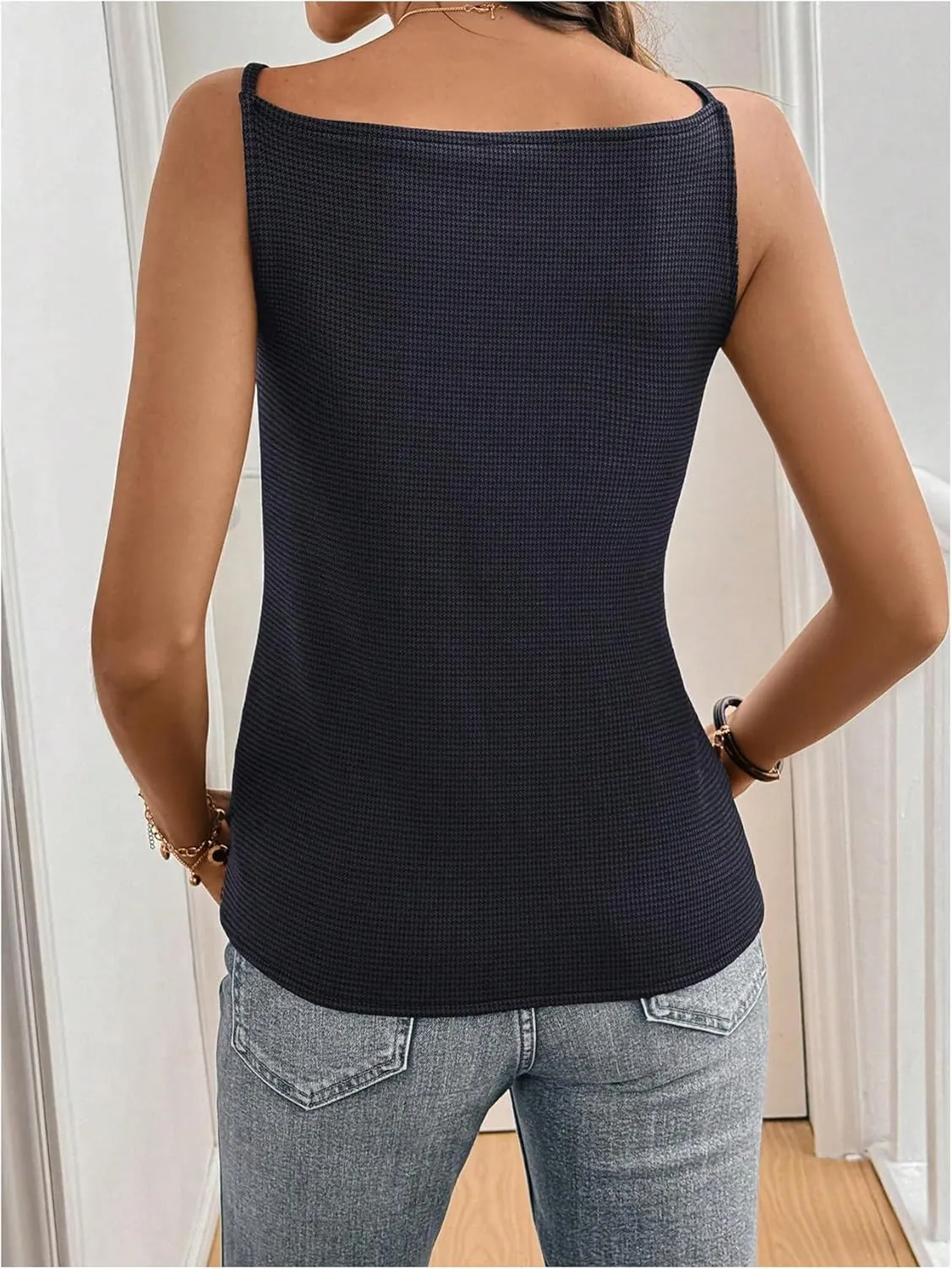 GORGLITTER Women's 3D Floral Suit Vest Button Down Sleeveless Dressy Waistcoat