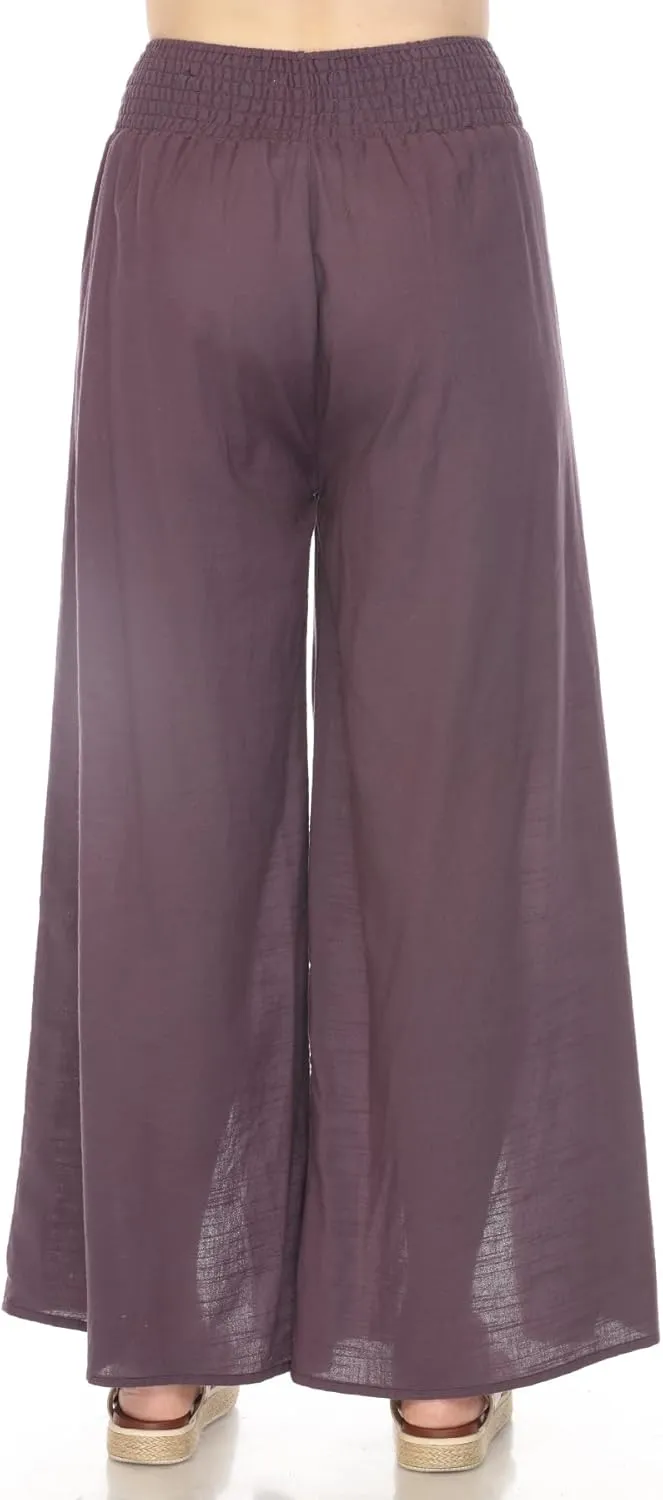 Homespun Split Harem Pants