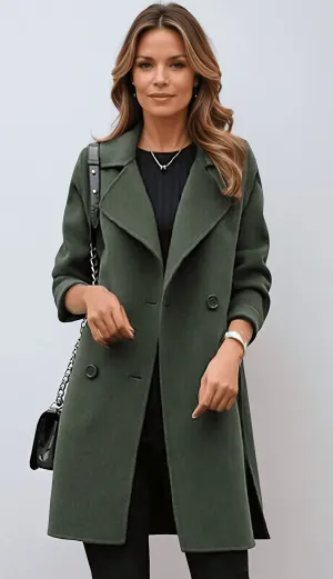 Lena  Long Trench Coat
