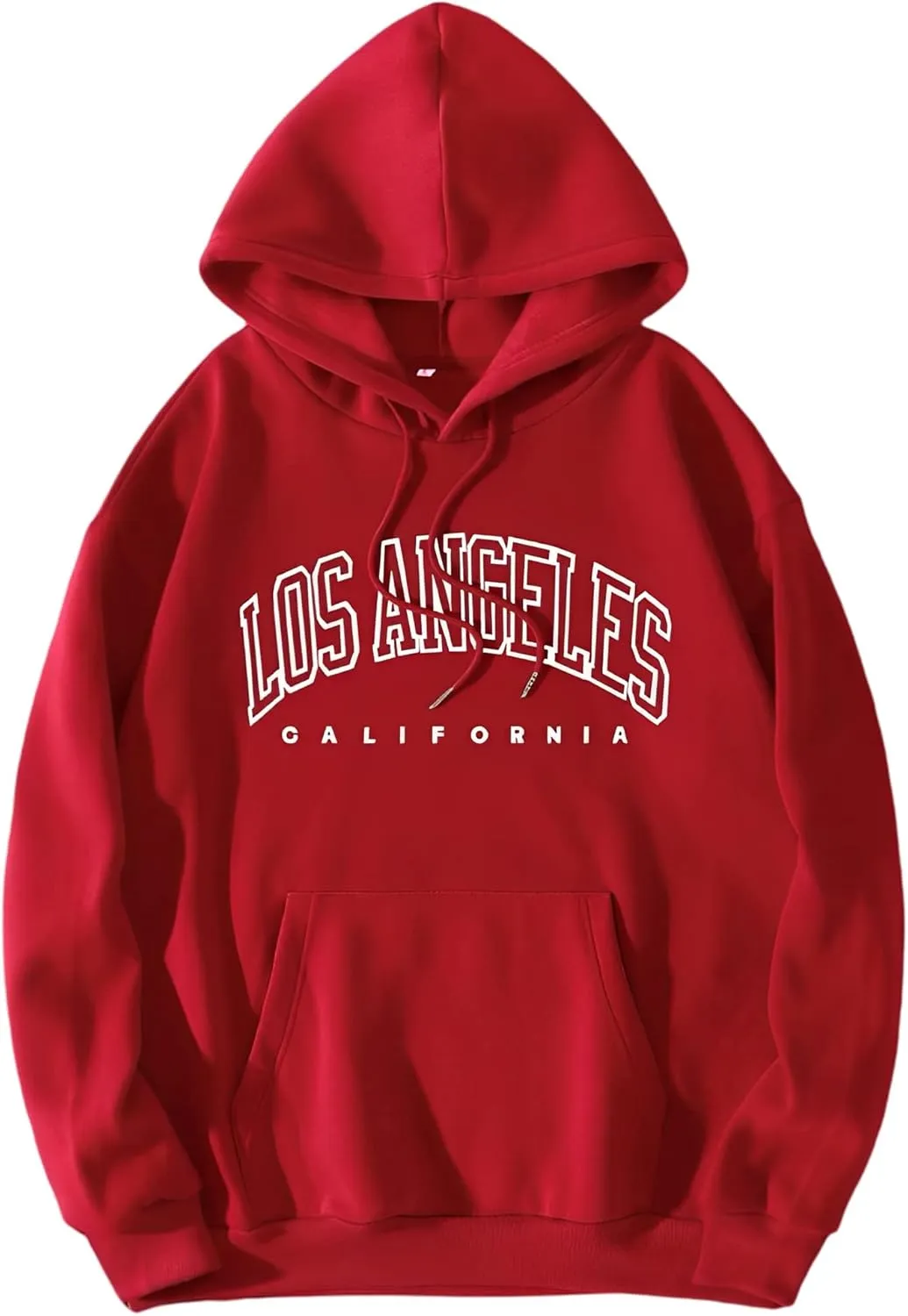 Los Angeles Hoodie California Sweatshirt Aesthetic Clothes Girls Long Sleeve Pullover Oversized Hoodie for Women