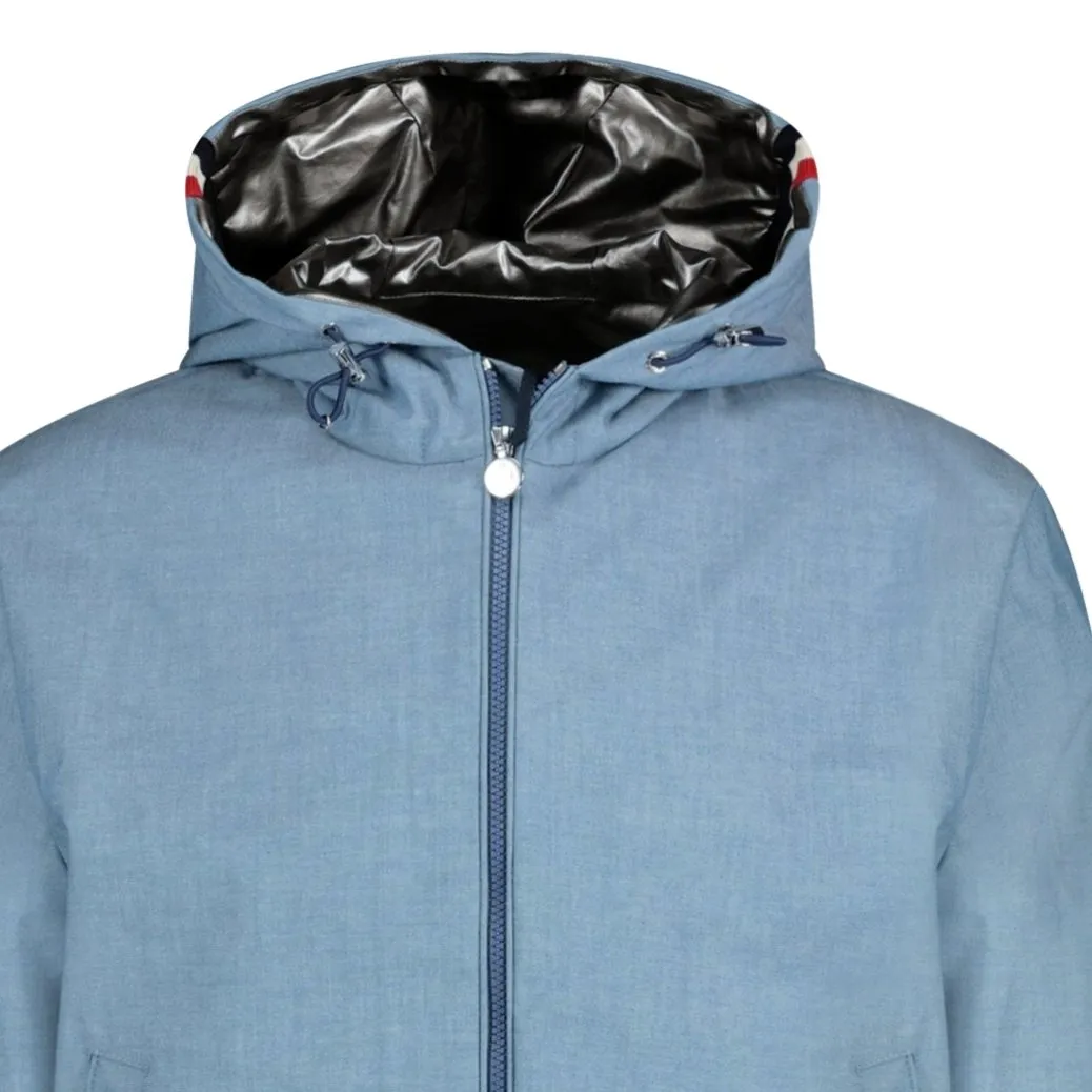 Niortaise Large Logo Jacket Blue