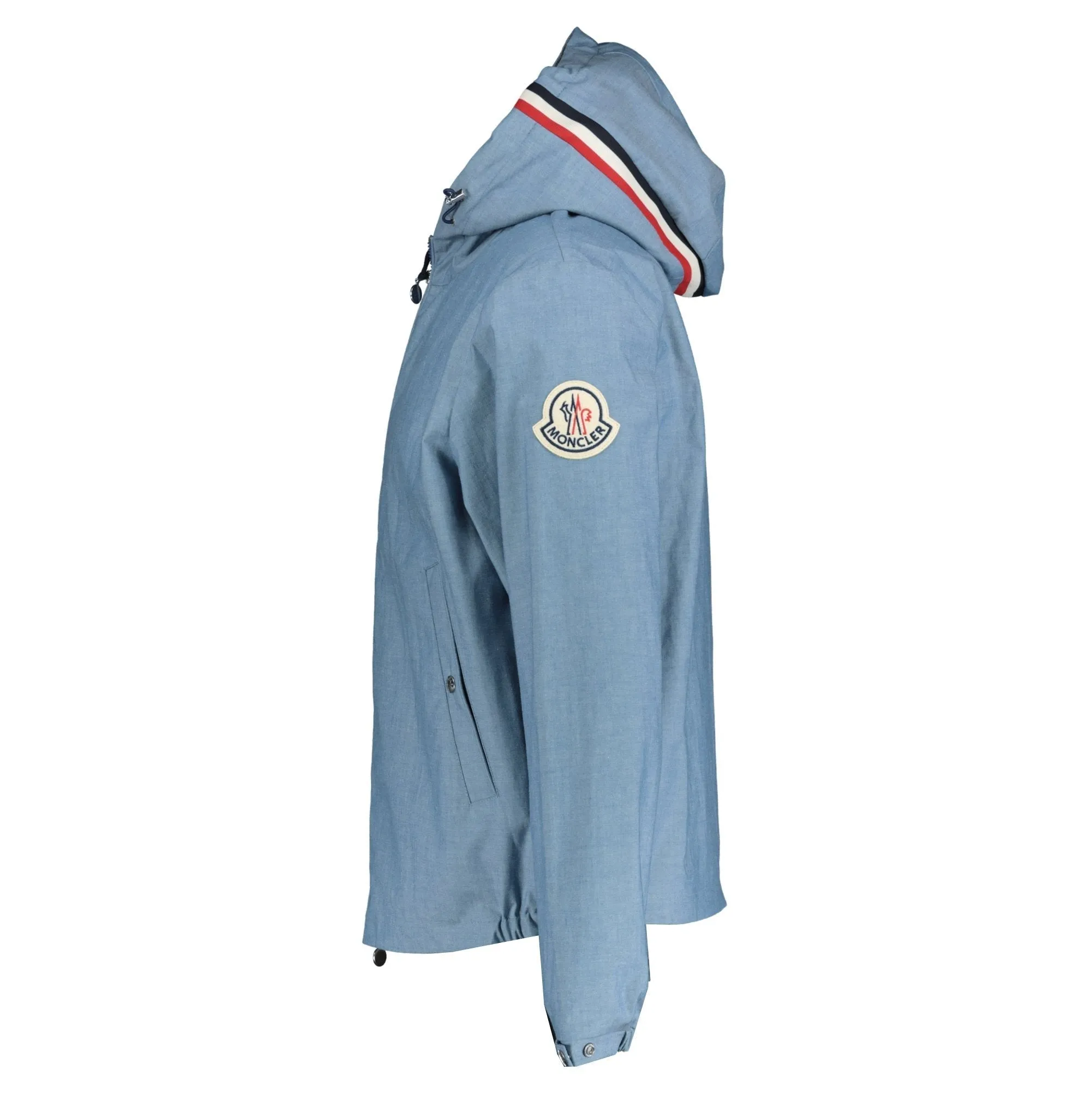 Niortaise Large Logo Jacket Blue