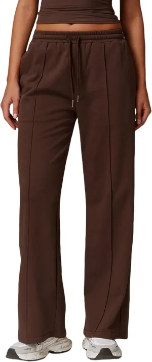 ODIZLI Women's Drawstring Straight Leg Sweatpants with Pockets Wide Leg Jogger Active Pants Lounge Trousers High Waist