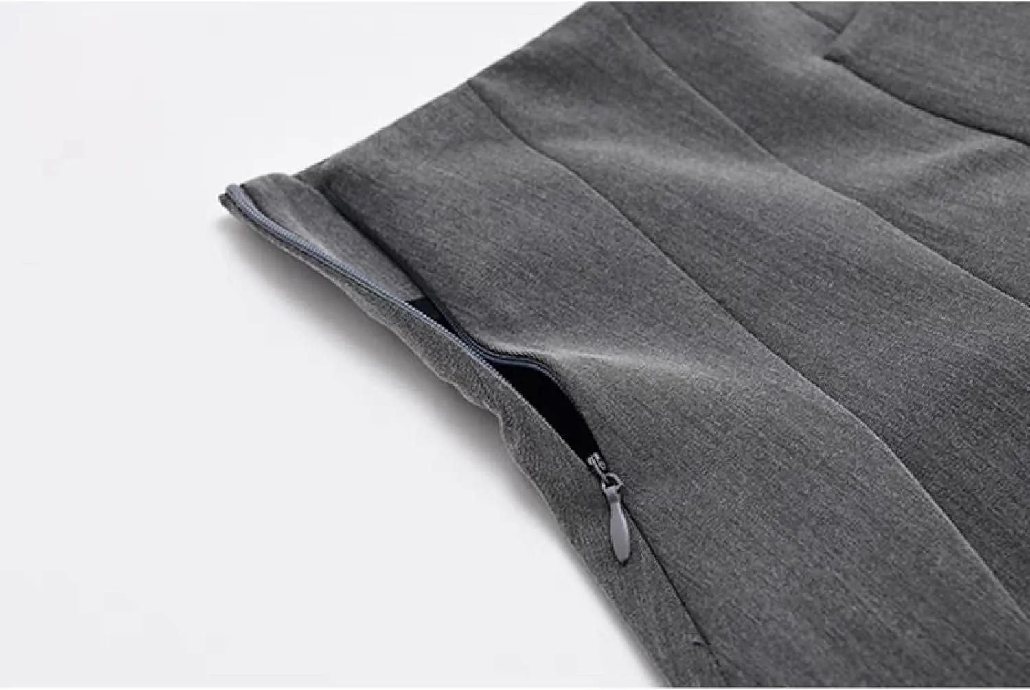 OFFSUM Womens Short Skirts - Solid Color Irregular Pleated Skirt Women High Waist A-Line Streetwear Korean Style Fash