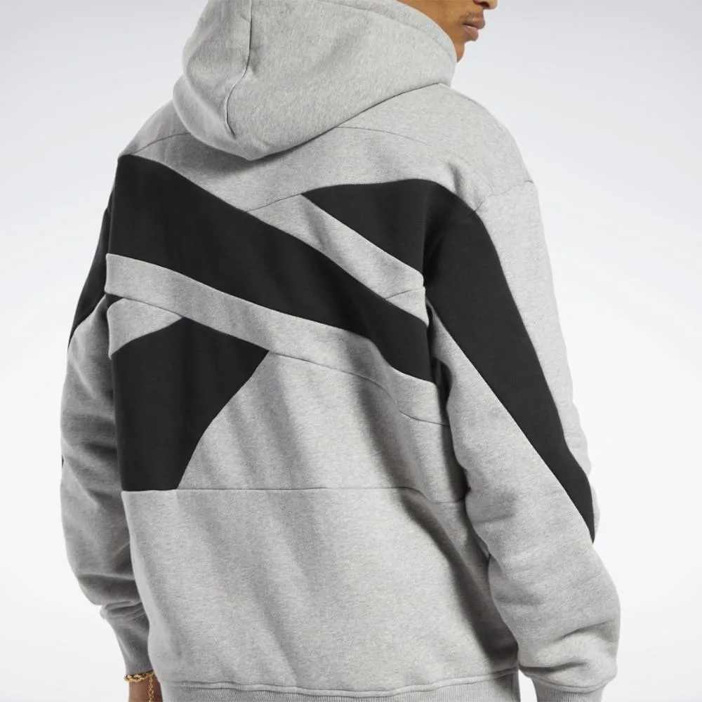 Reebok Apparel Men Classics Brand Proud Hoodie MGREYH