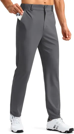 Soothfeel Men's Golf Pants with 5 Pockets Slim Fit Stretch Sweatpants Casual Travel Dress Work Pants for Men