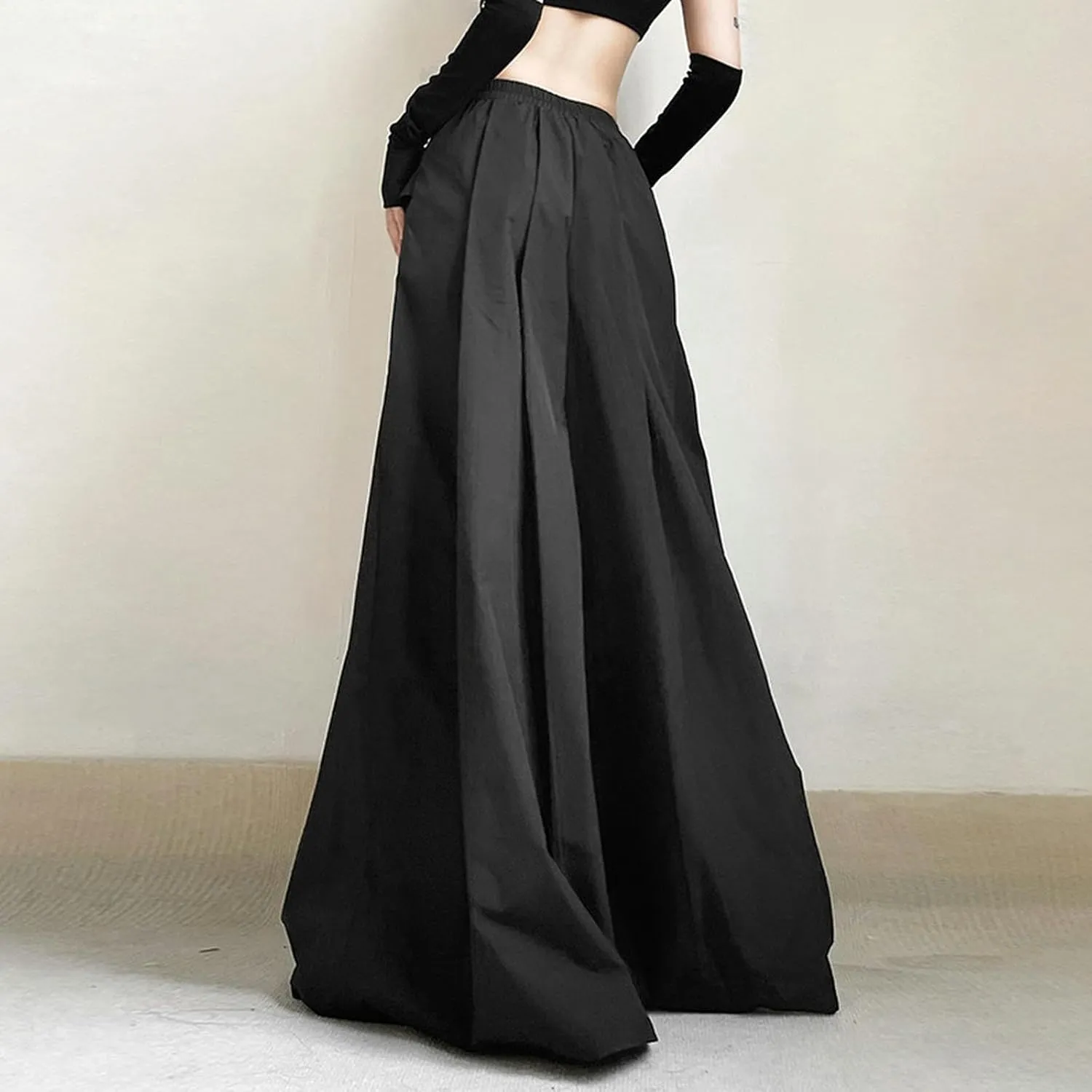 Spring and summer new women's street fashion high waist loose casual wide leg pants women
