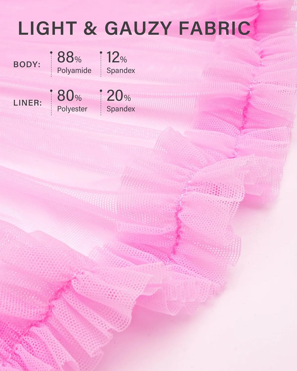 Stelle Women's High Waist Athletic Skorts with Shorts Pockets Ruffle Hem Flowy Skirts Mini Tiered Short Skirt Casual Summer