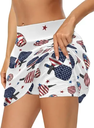 Tennis Skirt High Waisted for Women with Pockets Inner Shorts A Line Pickleball Golf Athletic Skort