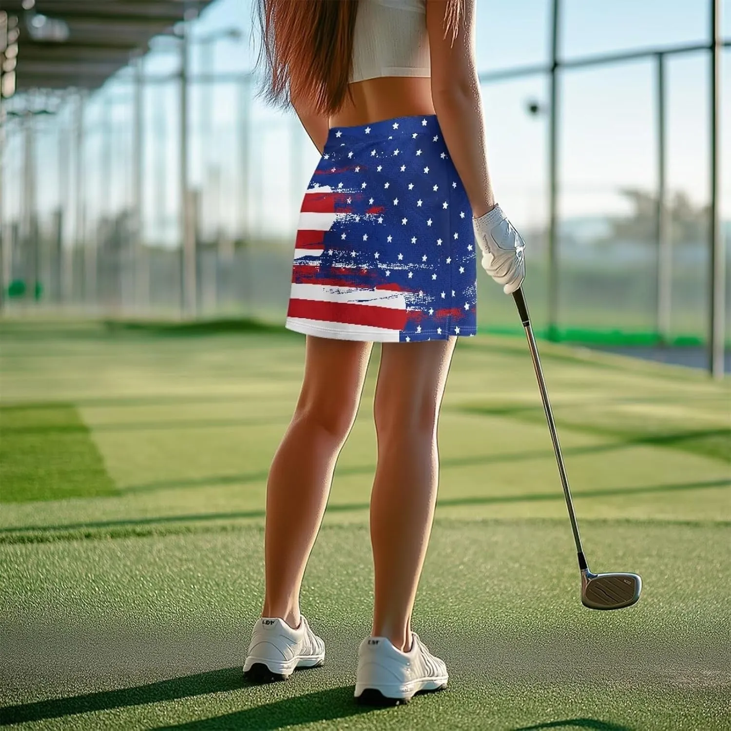 Tennis Skirt High Waisted for Women with Pockets Inner Shorts A Line Pickleball Golf Athletic Skort