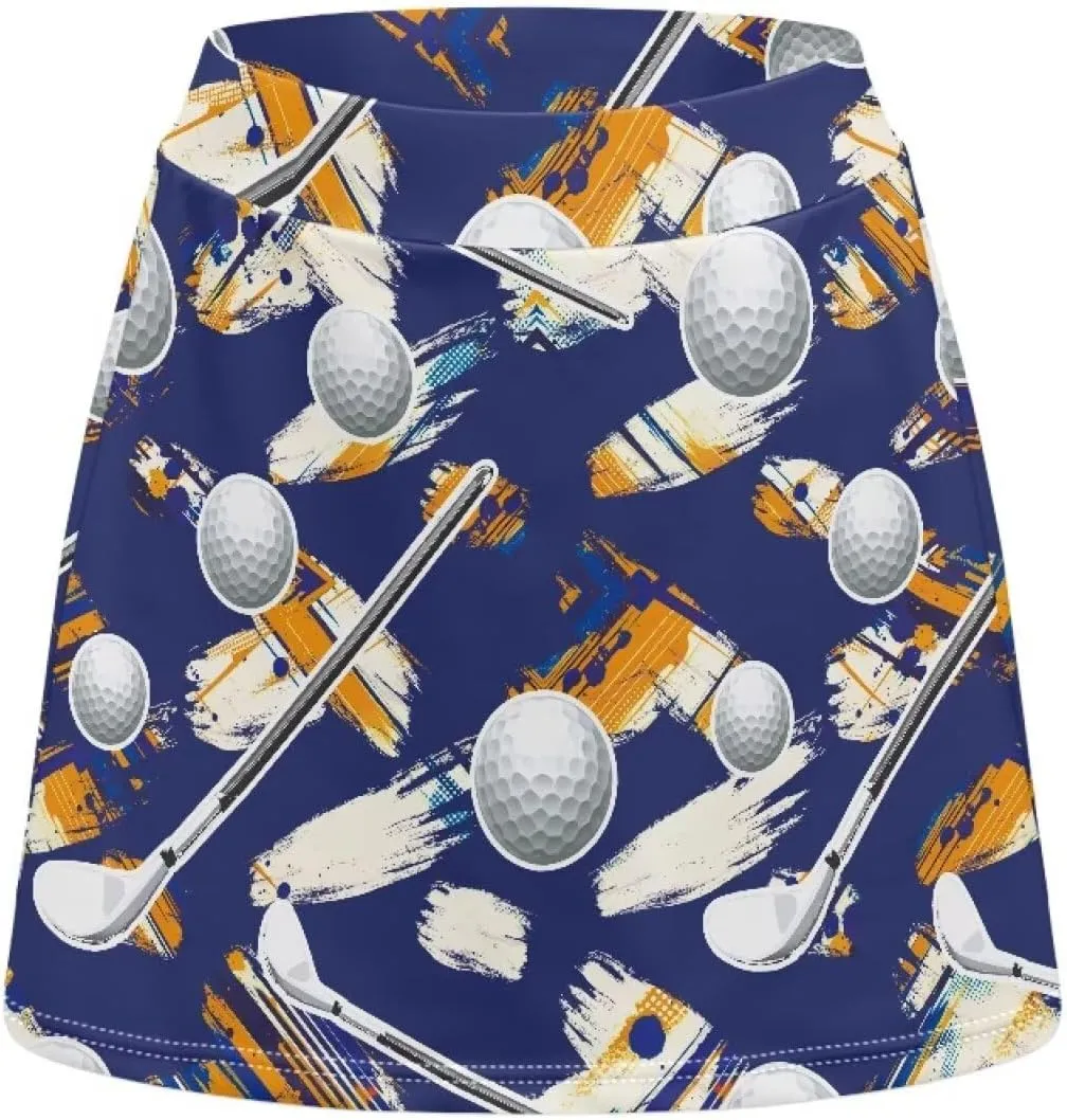 Tennis Skirts for Women with Pocket Shorts High Waisted Athletic Golf Skorts Summer Workout Running Skirts