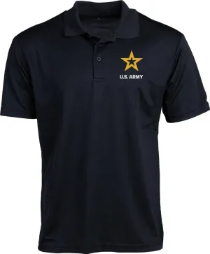US Army Collared Polo | U.S. Military Infantry Armor Licensed Shirt with Collar for Men Women