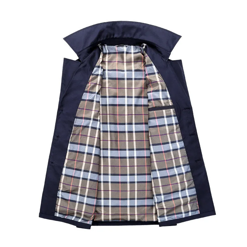 West Louis Designer Business Trench Coat