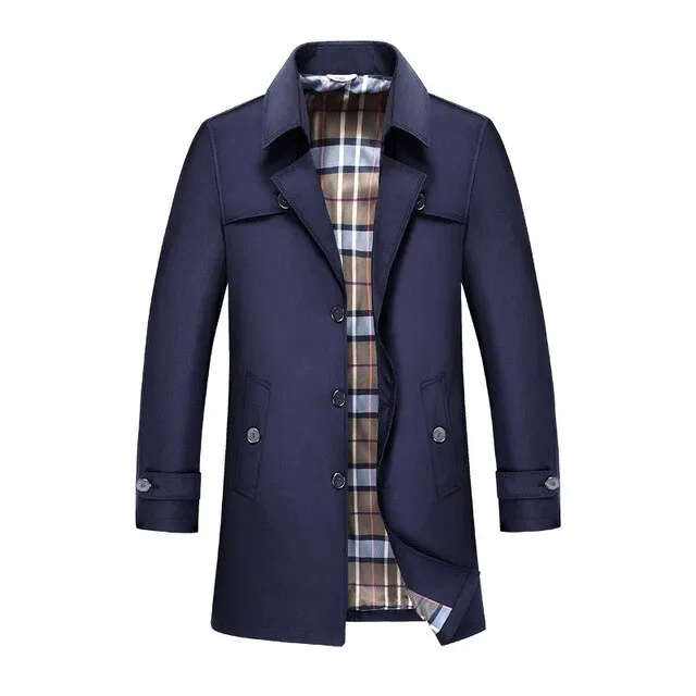 West Louis Designer Business Trench Coat