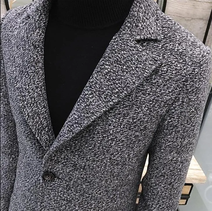 West Louis Long Trench Fashion Coat