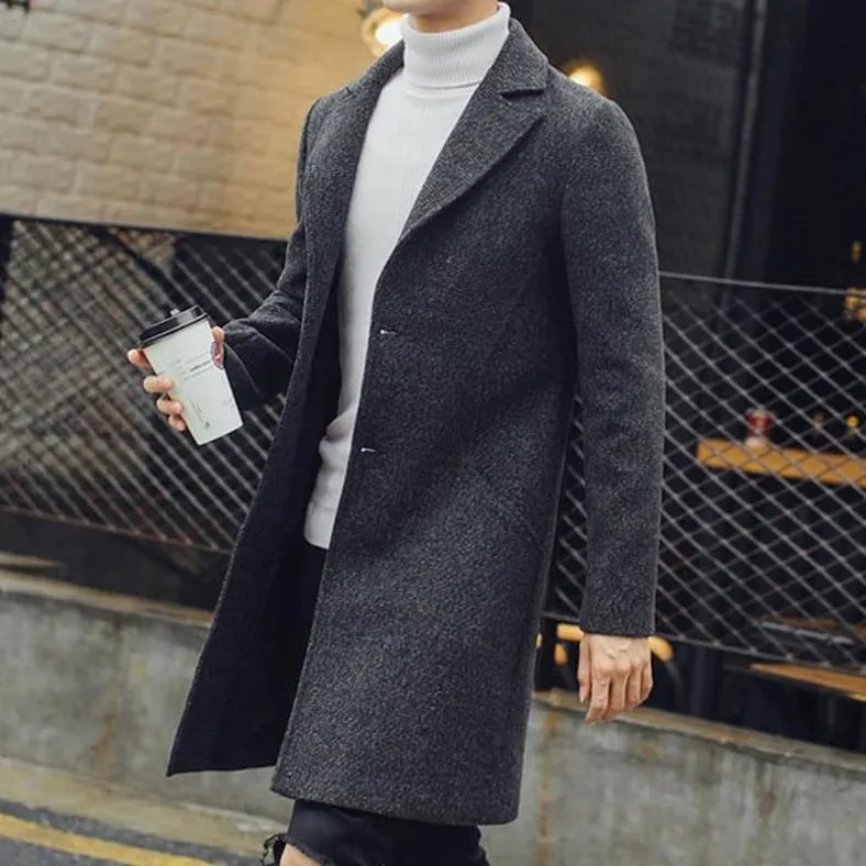 West Louis Long Trench Fashion Coat