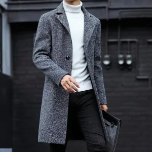 West Louis Long Trench Fashion Coat