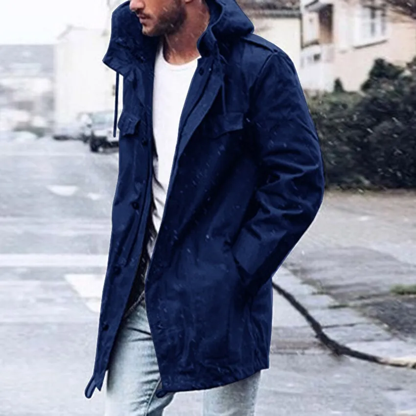 West Louis Windbreaker Trench Stylish Coat