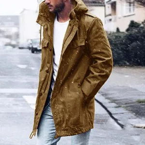 West Louis Windbreaker Trench Stylish Coat