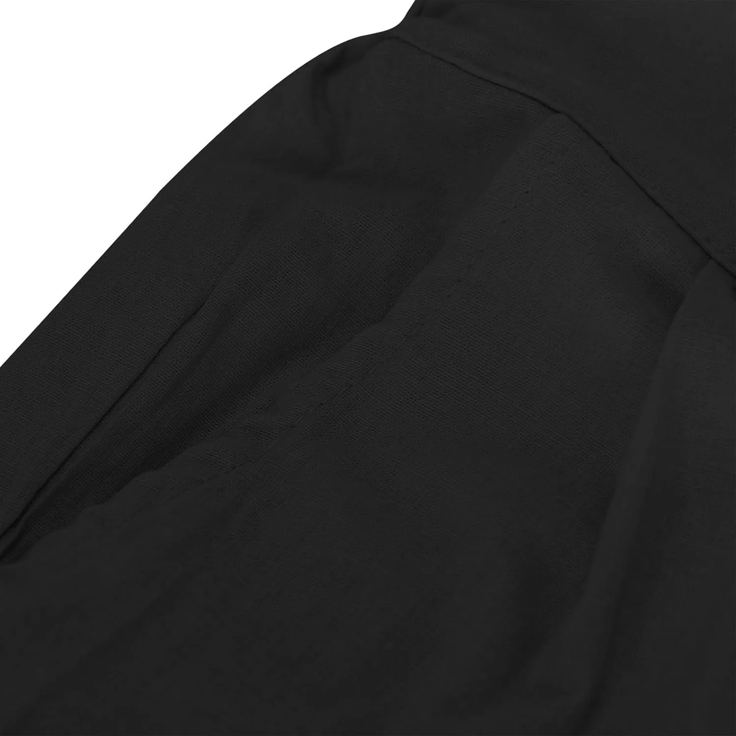 Wide Leg Pants Woman Summer Linen High Waisted Flowy Pleated Capri Pants 2025 Fashion Dressy Casual Cropped Trousers