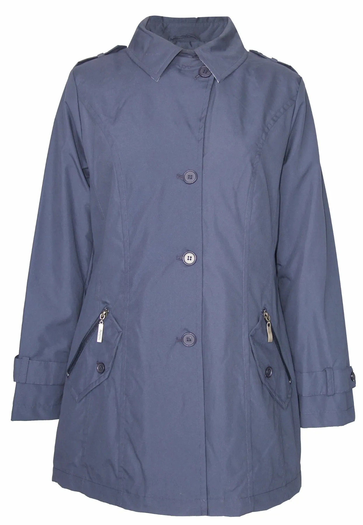 Women's Button Up Trench Coat