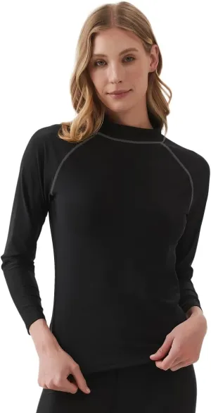 Womens Rash Guard Long Sleeve UPF 50  UV Swim Shirt Quick Dry Sun Protection Water Rashguard Tops for Surfing
