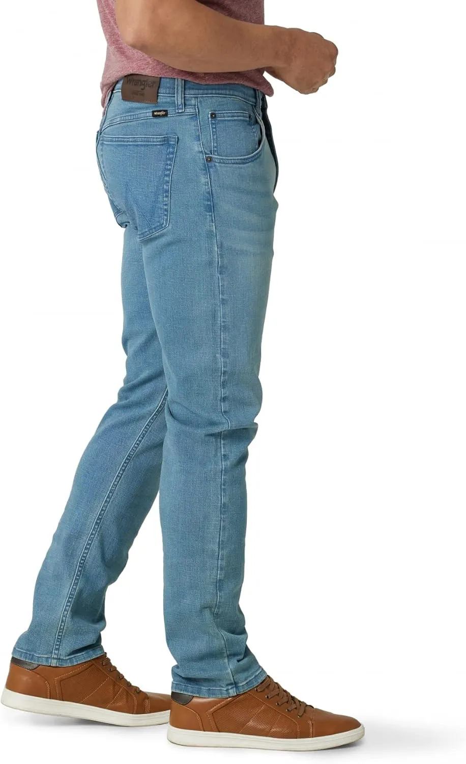 Wrangler Men's Free to Stretch Athletic Fit Jeans