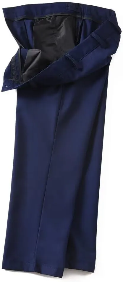 YuanLu Boys Dress Pants for Wedding Toddler Kids School Uniforms Pants with Adjustable Waist Blue Size 2T