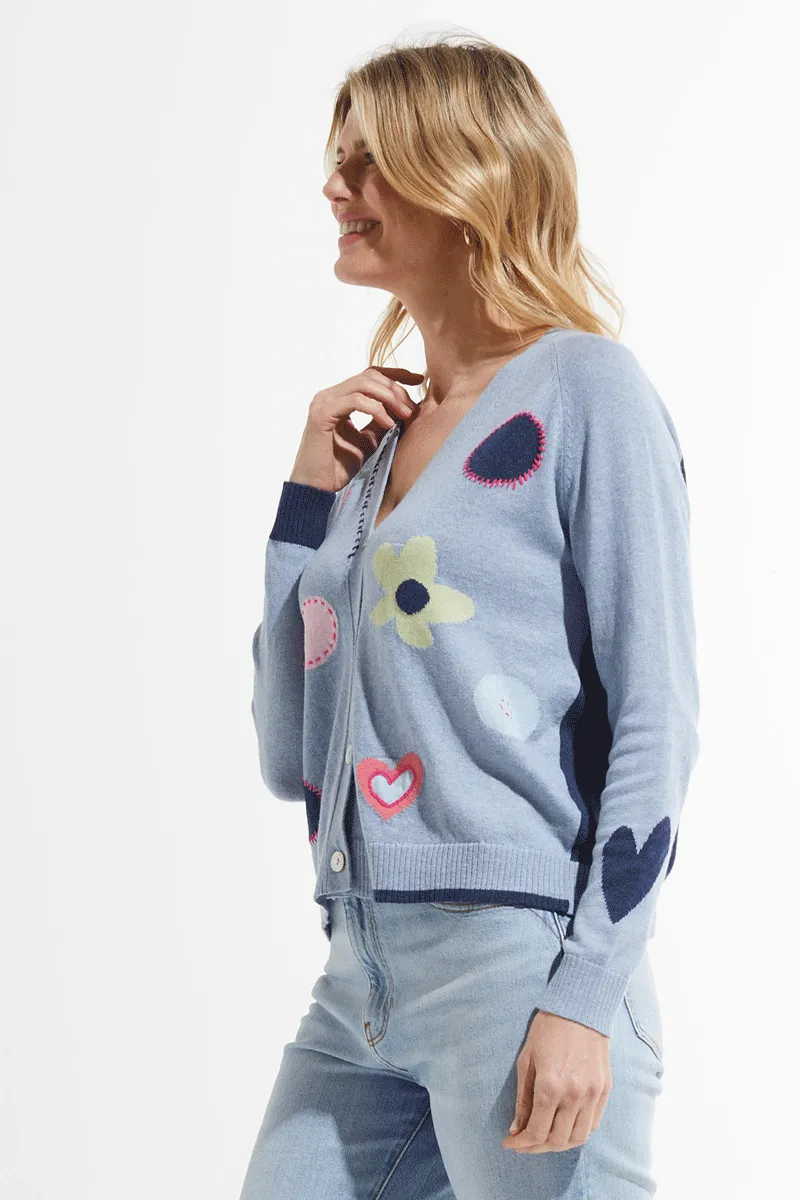 ZP Flowers and Spots Cardigan